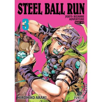 Jojo's Bizarre Adventure Steel Ball Run #03 Manga Oficial Ivrea (Spanish)