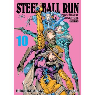 Jojo's Bizarre Adventure Steel Ball Run #10 Manga Oficial Ivrea