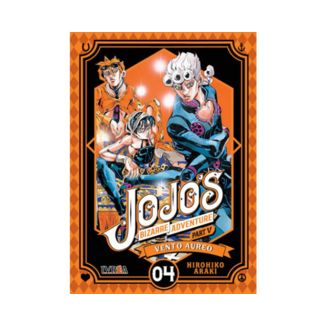 Jojo's Bizarre Adventure Vento Aureo #04 Manga Oficial Ivrea