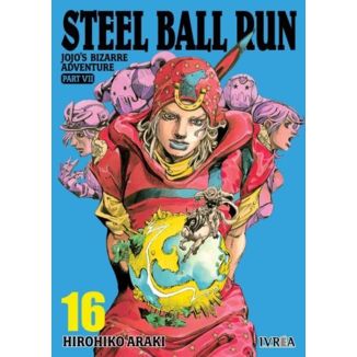 Jojo's Bizarre Adventure Steel Ball Run #16 Manga Oficial Ivrea (Spanish)