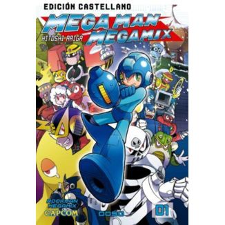 Megaman Megamix #1 Spanish Manga 