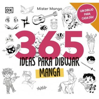 365 Ideas para Dibujar Manga Spanish Book