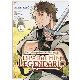 De campesino cuarentón a espadachín legendario #01 Spanish Manga