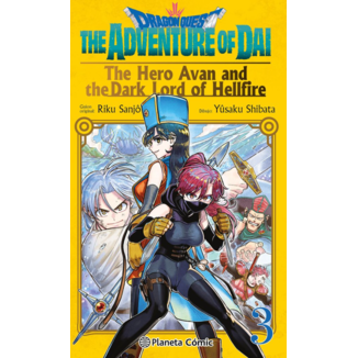 Dragon Quest: The Adventure of Dai The Hero Avan and the Dark Lord of Hellfire #03 Spanish Manga