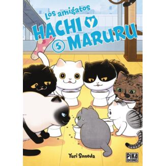 Los amigatos Hachi y Maruru #05 Spanish Manga