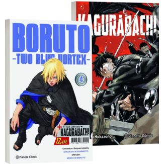 Pack Manga Kagurabachi #01 + Boruto - Two Blue Vortex #03