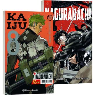 Pack Manga Kagurabachi #01 + Kaiju No. 8 #14