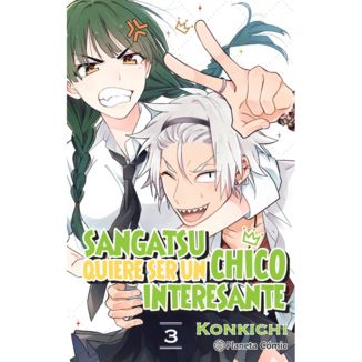 Sangatsu Quiere Ser Un Chico Interesante #03 Manga Planeta Cómic