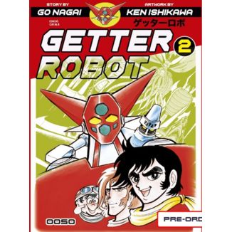  Getter Robot #02 Manga Oficial Ooso Comics (Spanish)