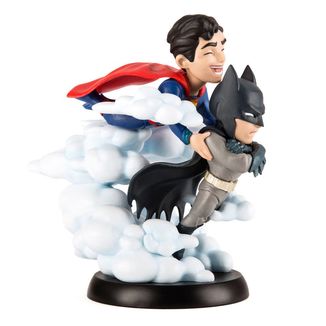 Figura Superman y Batman Q-Fig MAX World's Finest DC Comics