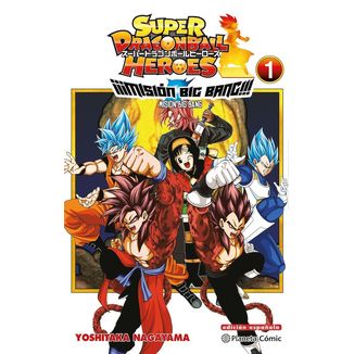 Dragon Ball Heroes Universe Big Bang Mission #01 Manga Oficial Planeta Comic