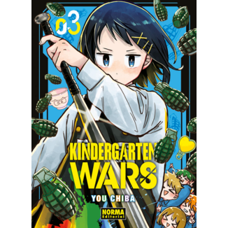 Kindergarten Wars #03 Spanish Manga 