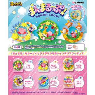 Blind Box Figura Kirby Manma Loop Re-Ment (Aleatoria)