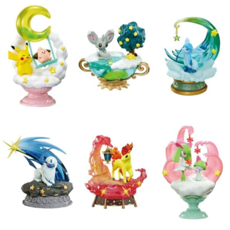 Dreamy Moonlight Star Walk Starrium Serie Pokémon Blind Box Figure Re-Ment (Aleatorio)