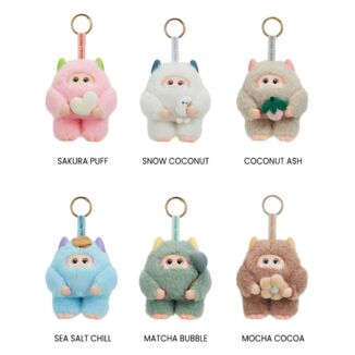 Giggle Monster Blind Box Plush Keychain Marshmallow Dreams Dreame Mart (Random)