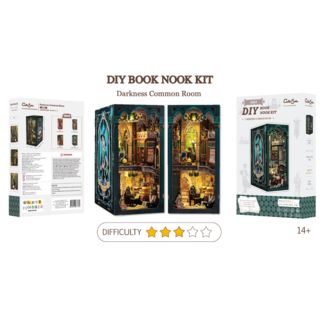 Darkness Common Room Book Nook DIY Diorama