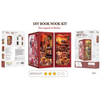 The Legend of Mulan Book Nook DIY Diorama