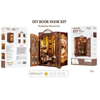 Memories Bookshop Book Nook DIY Diorama