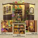 Diorama DIY Book Nook Fantasy Plant Shop