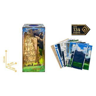 Diorama DIY Book Nook Minas Tirith El Señor de los Anillos