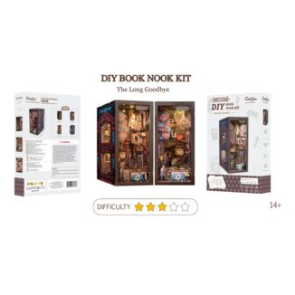 The Long Goodbye Book Nook DIY Diorama