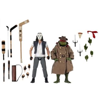 Casey Jones & Raphael in Disguise Figure Teenage Mutant Ninja Turtles