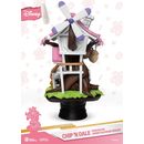 Chip n Dale Tree House Cherry Blossom Figure Disney D-Stage