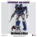 Figura DLX Soundwave & Ravage Transformers Bumblebee Set