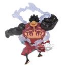 Figura Luffy Gear 4 Wanokuni One Piece King of Artist