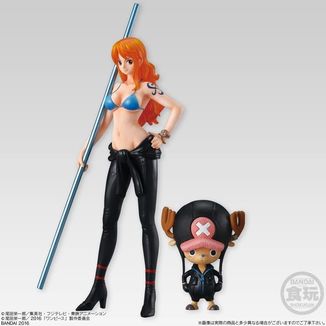 Figura Nami & Chopper One Piece Film Gold Styling