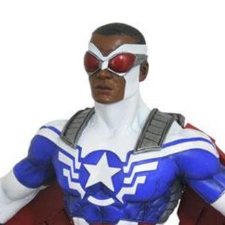 Figura Sam Wilson Capitan America Falcon y el Soldado de Invierno Marvel Comics Gallery