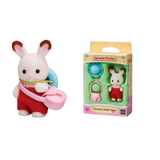 Figura Sylvanian Families 5405: Chocolate Rabbit Baby