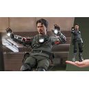 Tony Stark Mech Test Deluxe Version Figure Iron Man Marvel Comics Movie Masterpiece