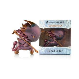 Unicorn x Viktor Machine Herald Figure League of Legends: Arcane Tokidoki