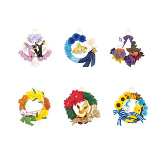 Gashapon Pokemon Wreath Collection (Complete Box)
