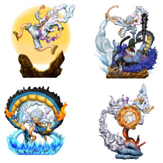 Blind Box Figura Petitrama One Piece Logbox Re Birth Gear 5 Special (aleatoria)