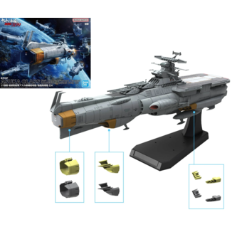Asuka Class Fast Combat Support Tender/Amphibious Assault Ship Model Kit Space Battleship Yamato Star Blazers EFCF