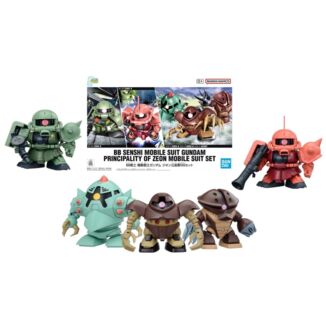 Model Kit BB Senshi Mobile Suit Set Gundam SD