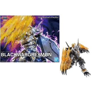 Black WarGreymon Model Kit Digimon Adventure Figure Rise Standard Amplified