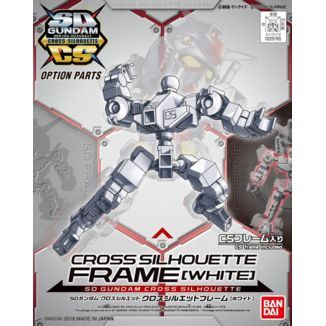 Model Kit Frame White Cross Silhouette SD Gundam 