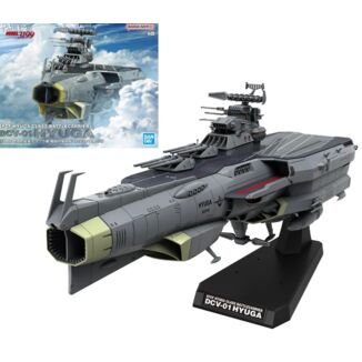 Hyuga Class Battlecarrier DCV-01 Model Kit Space Battleship Yamato EFCF