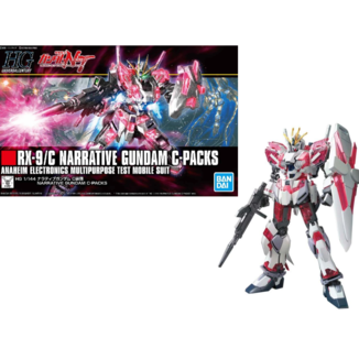 Model Kit RX 9C Narrative Gundam C-Packs HGUC