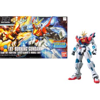 Try Burning Gundam Model Kit HGBF