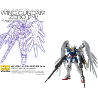 Model Kit XXXG-00W0 Wing Gundam Zero EW Ver Ka MG