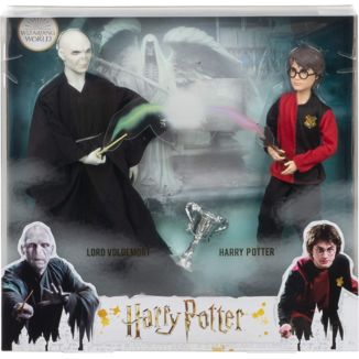 Set of Figures Harry Potter and Lord Voldemort Harry Potter Mattel