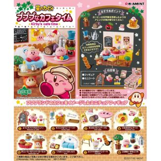 Coffee Time Figure Set Kirby Nintendo Re-Ment (Complete Box)