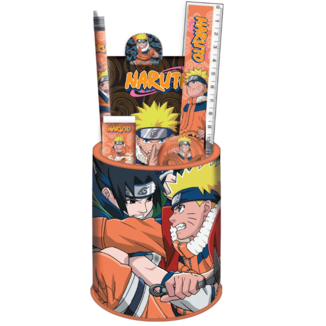 Set Papelería y Lapicero Metálico Naruto