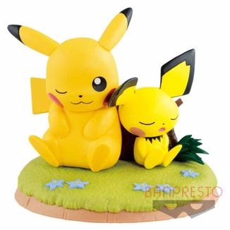  Figura Pikachu & Pichu Pokemon Relax 