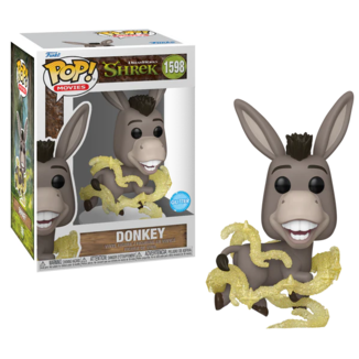 Donkey Shrek Dreamworks Funko POP! Movies 1598 Glitter