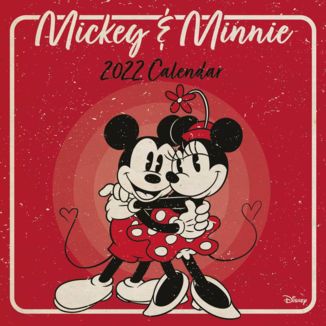 Mickey & Minnie Mouse Vintage Calendar 2022 Disney 
